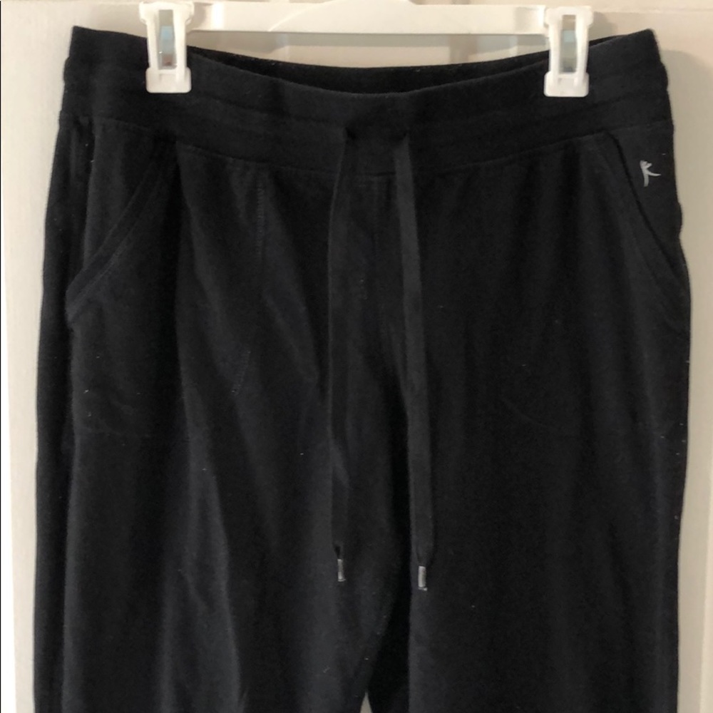 Black joggers